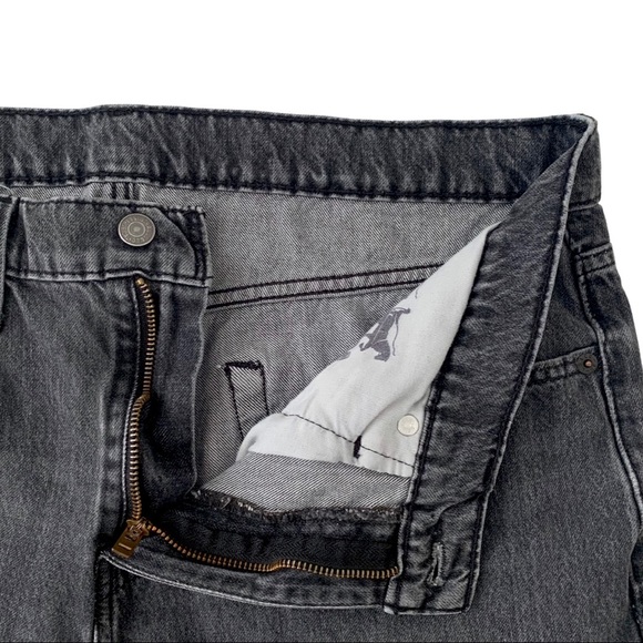 Levi’s 502 Grey Slim Tapered Straight Leg Jeans - Picture 7 of 15